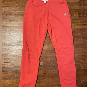Tracksmith Red Men's Pants